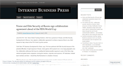 Desktop Screenshot of internetbusinesspress.com
